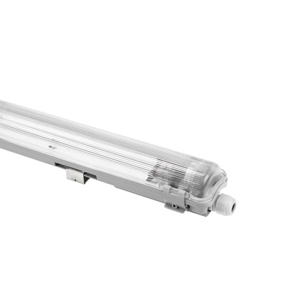 Réglette LED Limea T8 60cm, câblage traversant - Pour 1x tube LED 60cm, IP65 étanche
