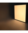 60x60 LED-panel 36W + DALI-driver - Höjd:28mm, UGR19, RA93, dimbar via DALI, vit kant