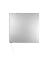 Dalle LED 60x60 36W - Hauteur: 10mm, UGR19, avec driver Philips, bord blanc