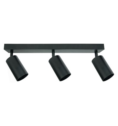 MADARA MINI 3xGU10 spots rechthoek zwart