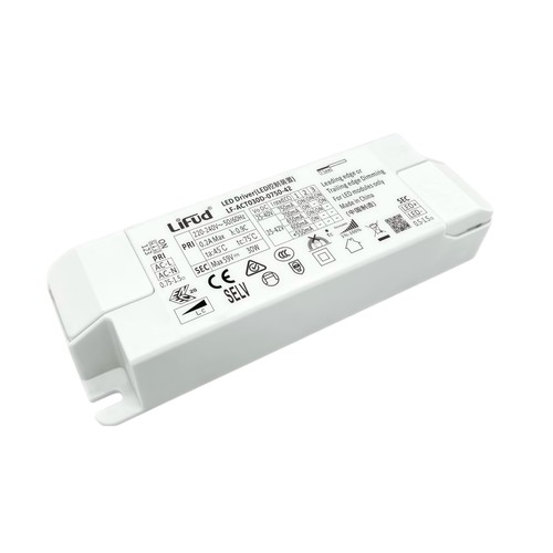 Driver LED dimmable Lifud 30W / 550-700mA - 25-40V, Triac gradation de phase, sans scintillement