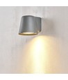 6 st. Avero GU10 Vägglampa Grå - IP65, utan ljuskälla