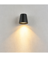 6 st. Avero GU10 Wandlamp Zwart - IP65, zonder lichtbron