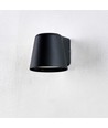 Lot de 6 Appliques Murales Avero GU10 Noir - IP65, sans source lumineuse