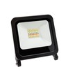 RGB+W PROJEKTØR 24W, CCT+DIMM, Wifi + BT- 230V IP65, Smarthome, Sort