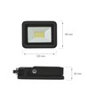 NOCTIS LUX 2 SMD 230V 20W IP65 noir