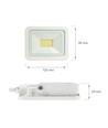 NOCTIS LUX 2 SMD 230V 20W IP65 blanc