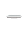 18W LED loftslampe - Ø25cm, Højde: 5,2cm, Hvid kant, inkl. sort ring