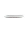 32W LED loftslampe - Ø38cm, Højde: 5,2cm, hvid kant, inkl. sort ring