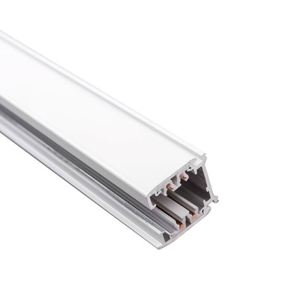 SPS 2 skinne 3-faset 3m, hvit Spectrum