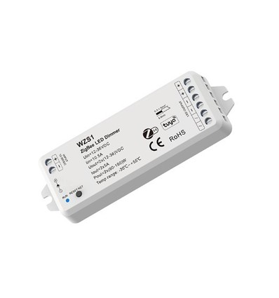 LEDlife  Zigbee controller til LED-strips - Hue kompatibel, 12V (120W), 24V (240W)