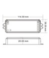 LEDlife  Zigbee controller til LED-strips - Hue kompatibel, 12V (120W), 24V (240W)