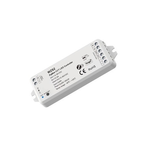 LEDlife rWave Contrôleur Zigbee CCT - Compatible Hue, 12V (120W), 24V (240W)