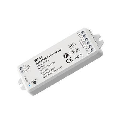 Contrôleur LEDlife rWave Zigbee RGB+WW - Compatible Hue, 12V (144W), 24V (288W)