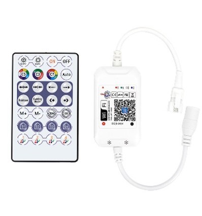 RGBIC WiFi-controller met afstandsbediening - Wifi/Bluetooth