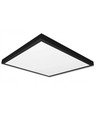 60x60 LED-panel, 60W - Høyde:38mm, 80lm/W, innebygd i sort ramme