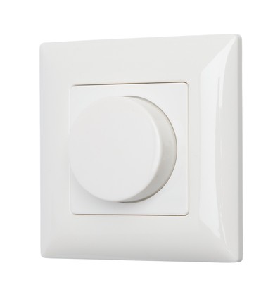 LEDlife rWave draaibare dimmer voor wand - 1 zone, batterij, incl. houder
