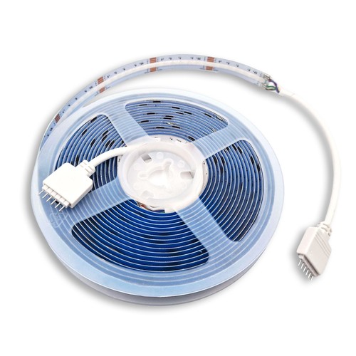 Ruban LED COB 5m 16W/m RGB+CCT RA90 - 24V DC, IP20, COB LED
