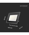 Outlet: Projecteur LED 200W - Lampe de travail, extérieur