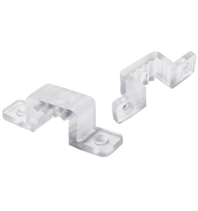 20 stuks smalle montagclips - voor Type Q, X-2 en 230V COB LED-strips en alle IP68 LED-strips