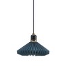 Outlet: Halo Design - Paris Pendel Ø24 cm Blå - Sort kabel