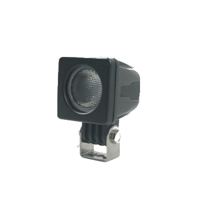 10W LED, 12V / 24V - Koud wit, werklamp, auto, vrachtwagen, tractor, aanhanger, hulpverleningsvoertuigen