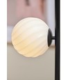 Outlet: Halo Design - Twist 4 gulvlampe, Opal/ sort