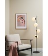 Outlet: Halo Design - TWIST 4 gulvlampe, Opal/ svart