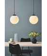 Halo Design - Twist Pendel Ø25cm E27 Ball Opal -sort