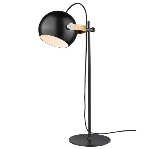 Outlet: Halo Design - D.C  Bordlampe Ø18 E27,  sort / eg