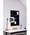 Halo Design - Lampe de table D.C Ø18 E27, noir / chêne