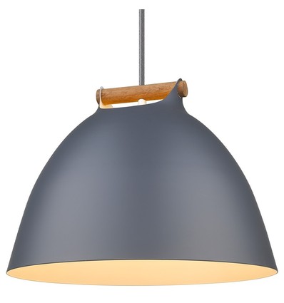 Halo Design - ÅRHUS hanglamp Ø40 E27, Grijs / Hout