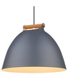 Halo Design - ÅRHUS hanglamp Ø40 E27, Grijs / Hout