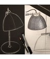 Outlet: Halo Design - ÅRHUS pendel Ø24cm E27,  Hvid / Træ