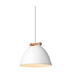 Halo Design - ÅRHUS hanglamp Ø18cm G9, Wit / Hout