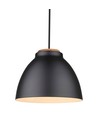 Halo Design - NIVÅ anheng Ø24 E27, sort / Tre