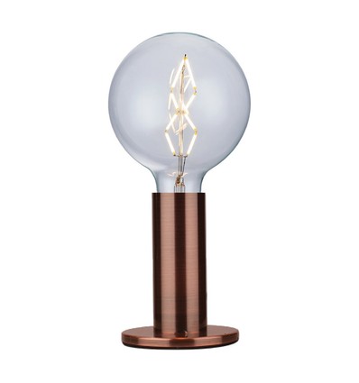 Outlet: Halo Design - ELEGANCE Bordlampe E27 antikk