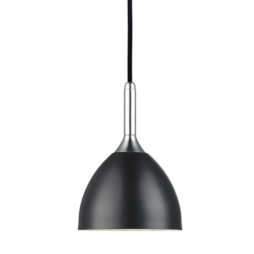 Outlet: Halo Design - BELLEVUE Pendel Ø14 sort / krom