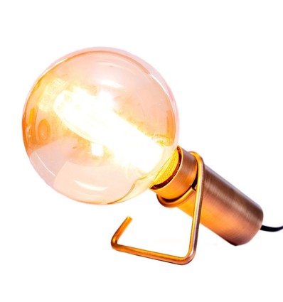 Outlet: Halo Design - HOOK bord/vegglampe E27, antikk rot