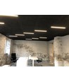 60 cm LED Troldtekt-skena, CCT - 19W, Akustilight, infälld, 24V