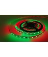 Ruban LED RGBIC 5m 12W/m - 24V DC, IP20, 60 LED par mètre