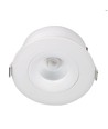 Spot encastrable extra-plat 7W Ø10cm dimmable RA93 - Découpe : Ø8,3 cm, Dimensions : Ø10 cm, CCT