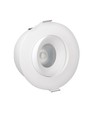 7W Ø10cm Low profile inbouwspot dimbaar RA93 - Zaagmaat: Ø8,3 cm, Afmetingen: Ø10 cm, CCT