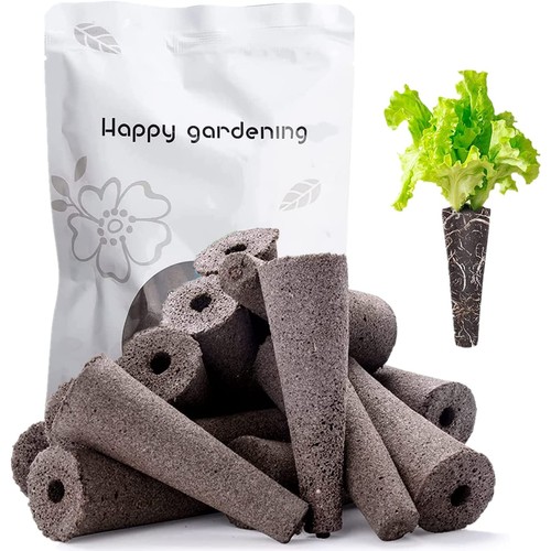 Éponges de tourbe pour culture hydroponique - 12 pcs, compatibles avec nos potagers hydroponiques