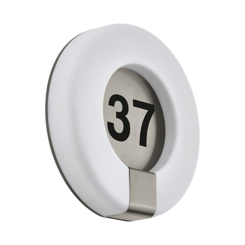 Outlet : Applique murale extérieure EGLO Connect avec numéro de maison, 15W, acier - Marchesa