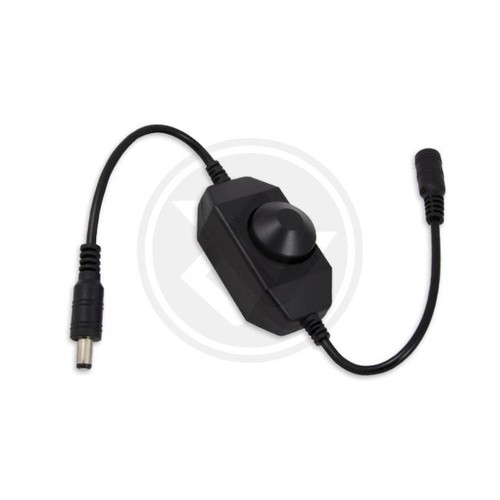 Variateur 12v et 24v avec câble, noir - 12v (72w), 24v (144w)