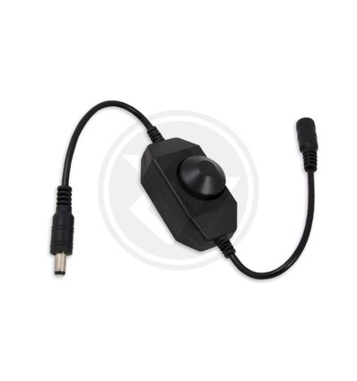 Variateur 12v et 24v avec câble, noir - 12v (72w), 24v (144w)