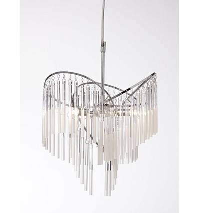 ISABELL Taklampe, G9, Nielsen Light - Krom/Krystaller