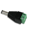 Connecteur mâle DC - Avec bornes à vis, 12V (Max 60W), 24V (Max 120W)