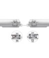 Réglette LED double Limea T8 60cm 18W - IP65 étanche, incl. 2x9W tubes LED